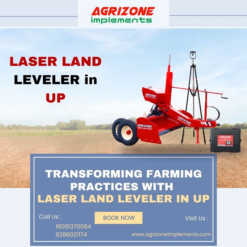 Transforming Farming Practices with LASER LAND LEVELER in UP - Uttar Pradesh - Mathura ID1546188