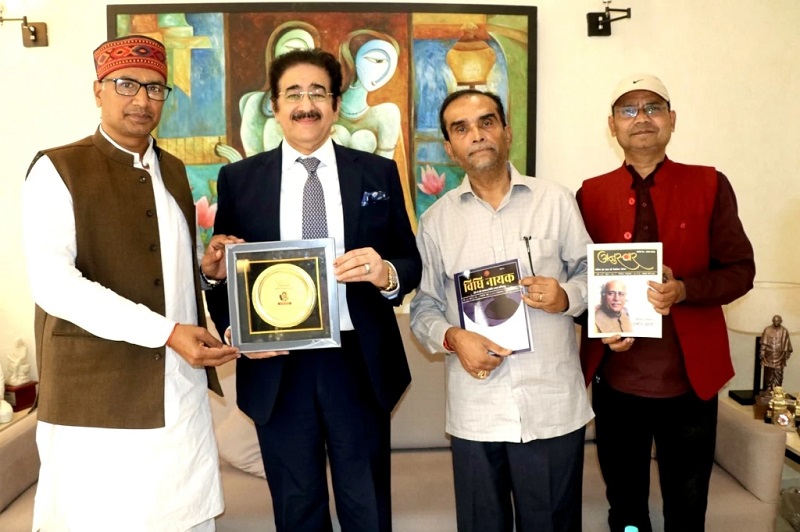 Dr Sandeep Marwah Honored with Sahitya Vibhushan Samman - Delhi - Delhi ID1599221