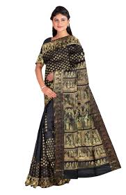 Baluchari  Swarnachari Silk Sarees of Bishnupur Collection  - West Bengal - Bankura ID1620330