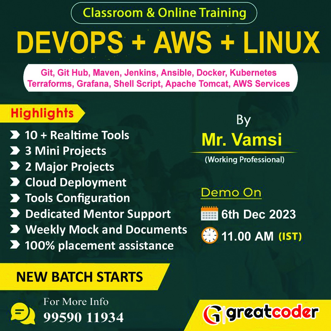 AWS DevOps Training - Andhra Pradesh - Hyderabad ID1515048