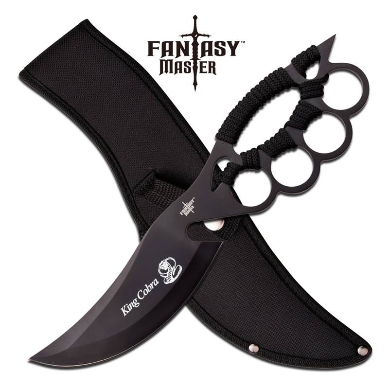 11 Fixed Blade Knuckle Handle King Cobra Knife - California - Anaheim ID1556033