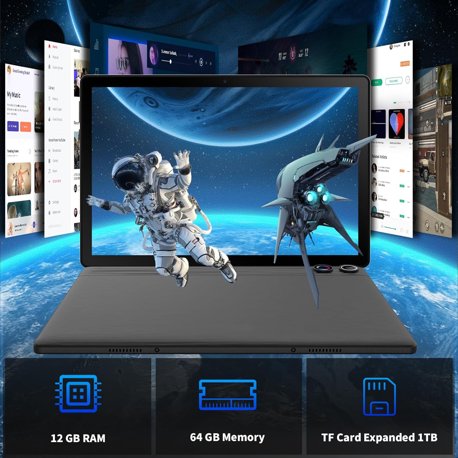 Android Tablet 101 Inch Android 14 Tablet with 1280x800 IP - New York - Albany ID1594072 2
