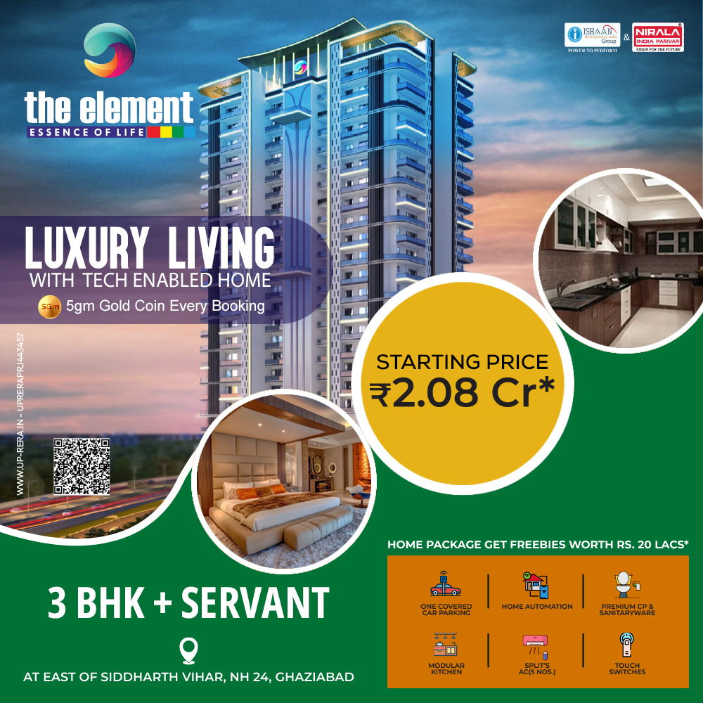 The Element 3 BHK dream Home in Siddharth Vihar - Uttar Pradesh - Ghaziabad ID1597353 1