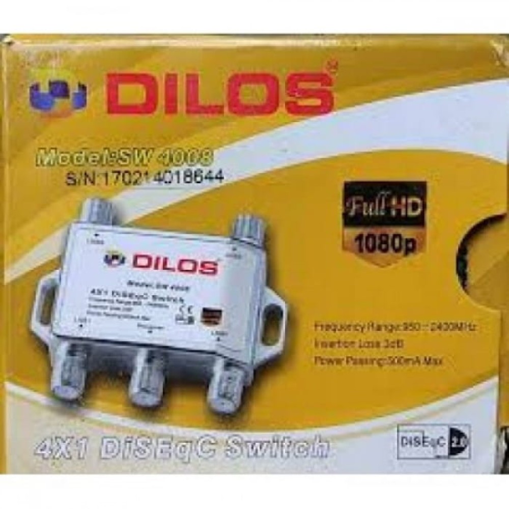 Dilos SW 4008 4in1 DiSEqC 20 Switch - Delhi - Delhi ID1537641