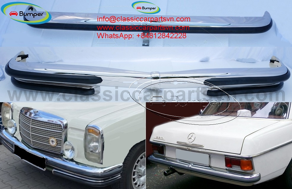 Mercedes W114 W115 Sedan Series 2 19681976 bumpers with f - Arizona - Gilbert ID1525930
