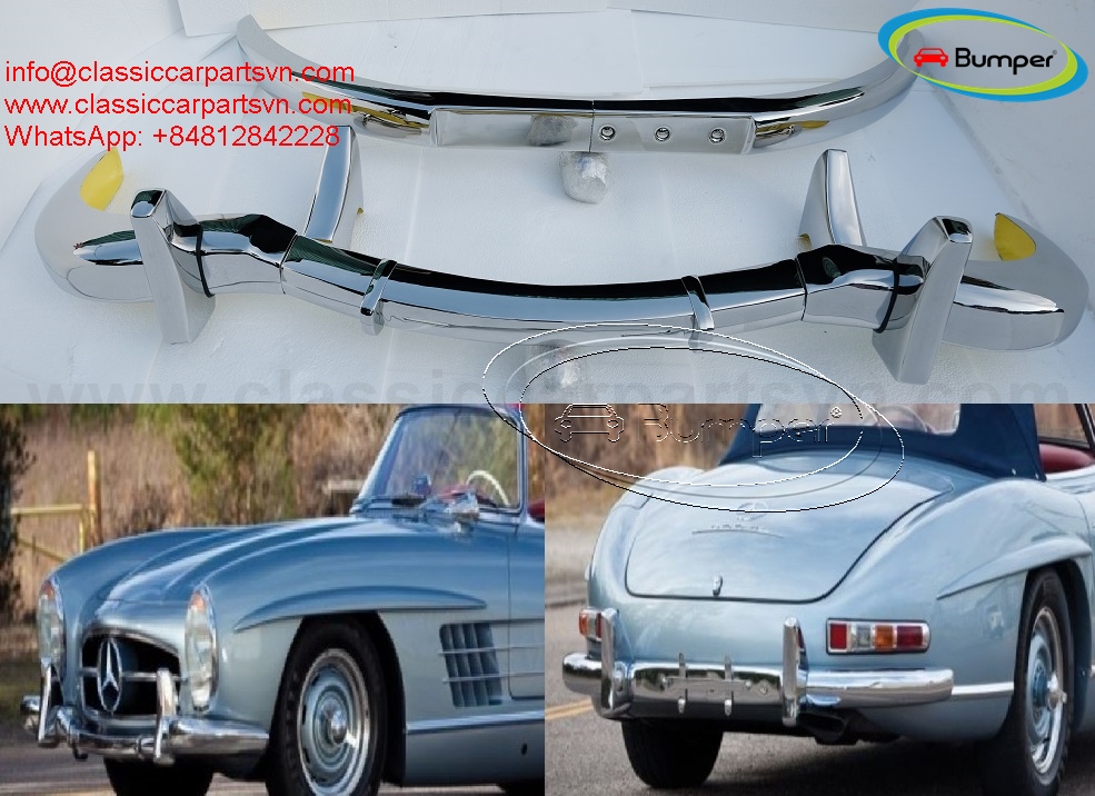 Mercedes 300SL Roadster bumpers 19571963 by stainless ste - California - Bakersfield ID1520896