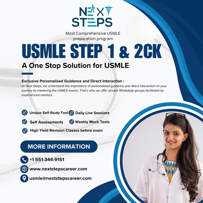 USMLE Preparation  Next Steps - Andhra Pradesh - Hyderabad ID1542893