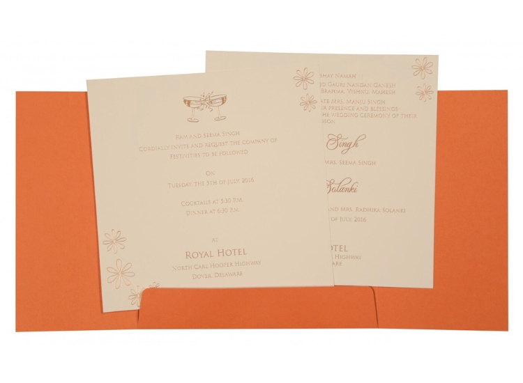 Beautiful South Indian Wedding Cards  Custom South Indian I - New Jersey - Jersey City ID1603759 2