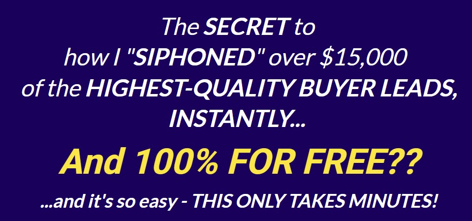 Lead Siphon System Review - New York - Albany ID1596902