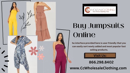 Elevate Your Style Shop Trendy Jumpsuits Online at CC Whole - California - Los Angeles ID1518922