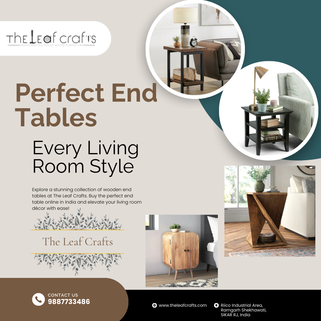 Perfect End Tables for Every Living Room Style - Rajasthan - Jaipur ID1592638