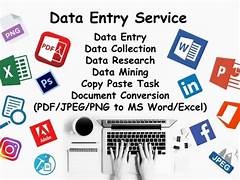 Home based part time Typing Data entry job - Tamil Nadu - Hosur ID1614057