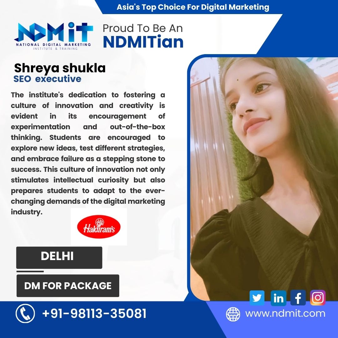 Master Digital Marketing at NDMIT South Delhi  Your Gatew - Delhi - Delhi ID1601955