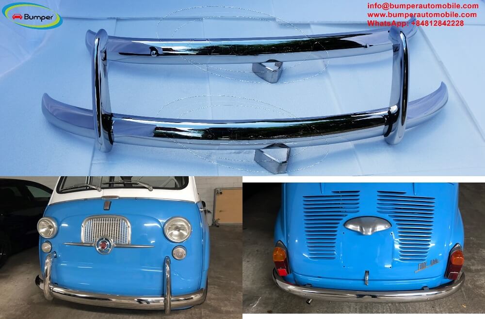 Fiat 600 Multipla stainless steel bumpers new 19561969 - California - Chula Vista ID1543785