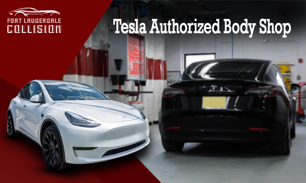What is the painting process followed for a Tesla car after  - Florida - Miami ID1547812