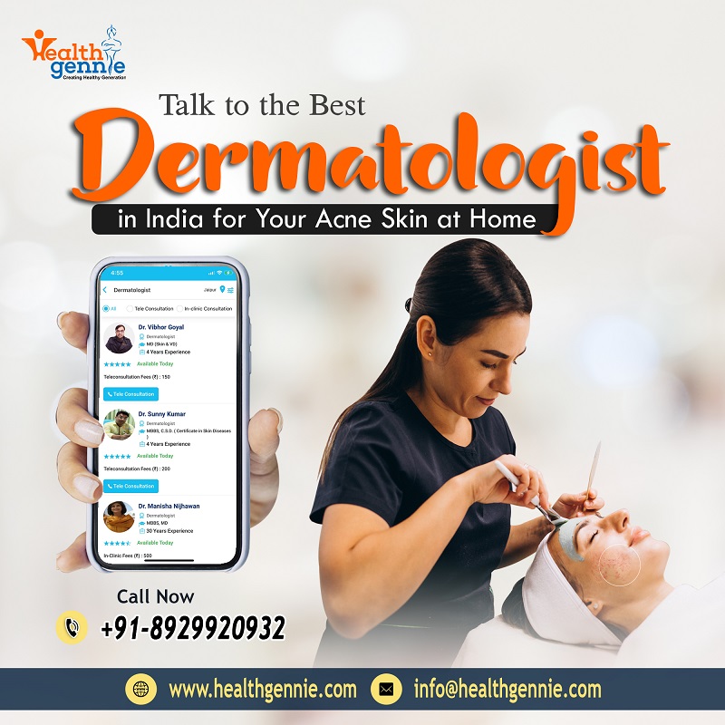 Talk to the Best Dermatologist in India for Your Acne Skin a - Rajasthan - Jaipur ID1514568