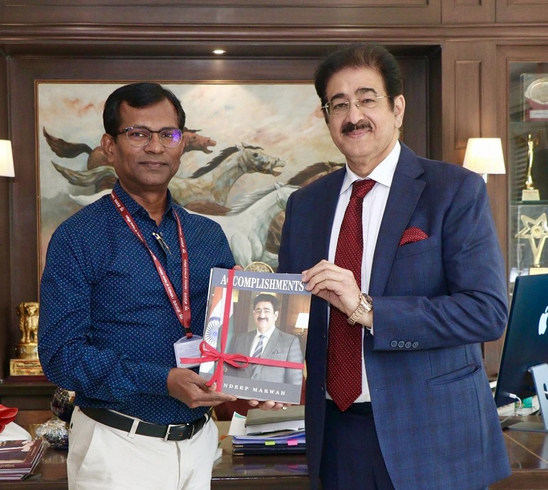 Shri KK Nirala IAS Visits Marwah Studios to Discuss the  - Delhi - Delhi ID1612114