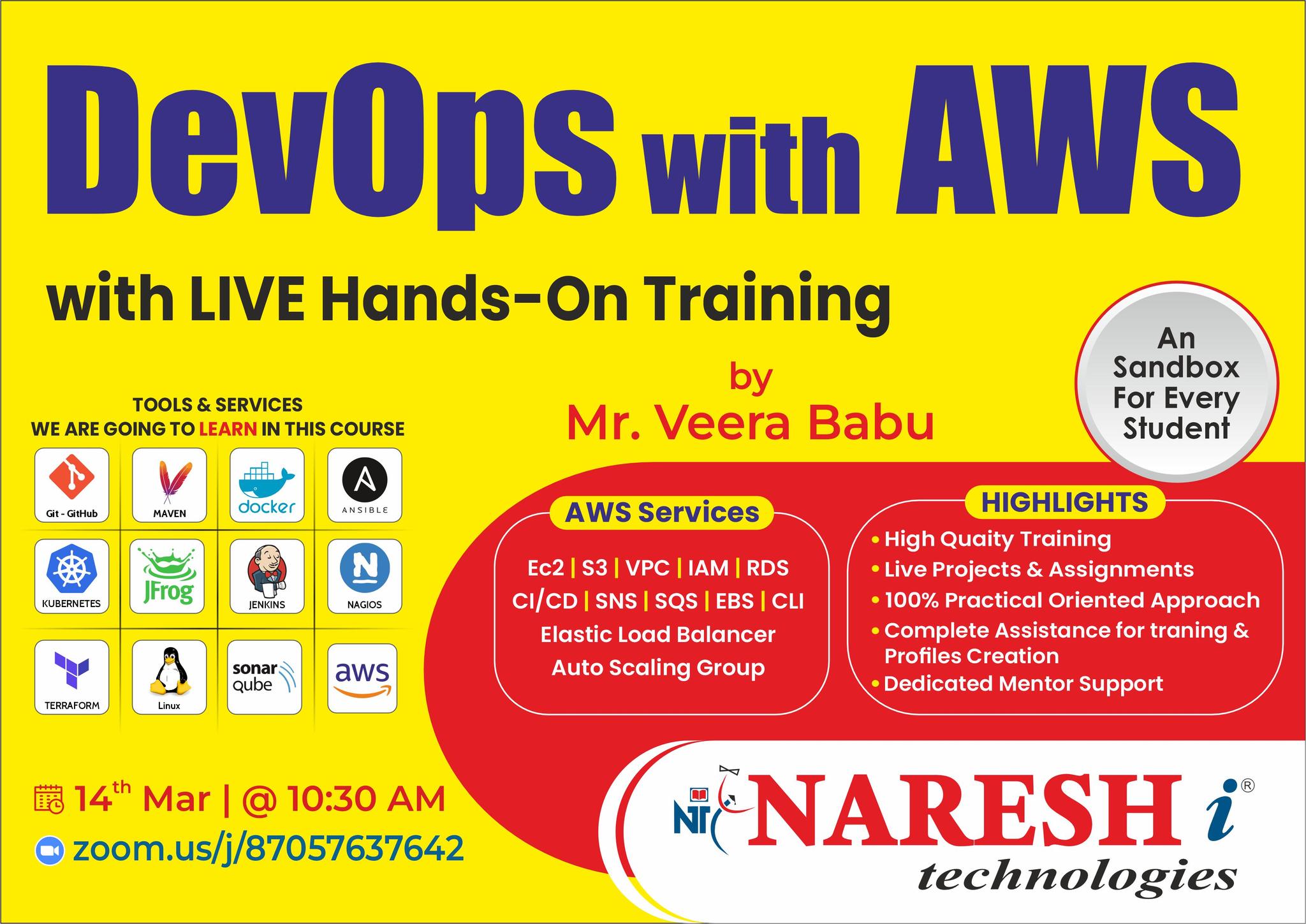 Free Demo On DevOps with AWS - Andhra Pradesh - Hyderabad ID1546235