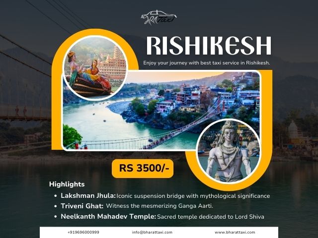 Taxi Booking in Rishikesh - Uttaranchal - Hardwar ID1602564