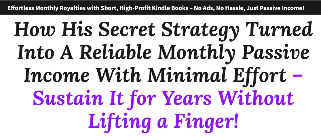 The Kindle Secret Royalties Pot Review - New York - Albany ID1585177 2