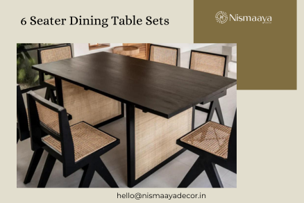 Buy Now Explore Nismaaya Decors 6 Seater Dining Table Sets - Andhra Pradesh - Hyderabad ID1546502