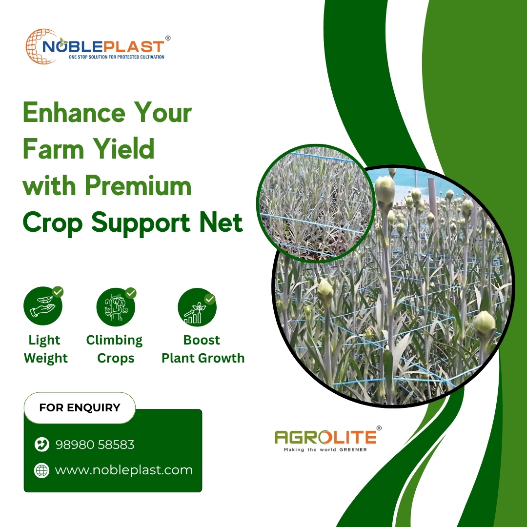 Enhance Your Farm Yield with Premium Crop Support Net - Tamil Nadu - Madurai ID1618777