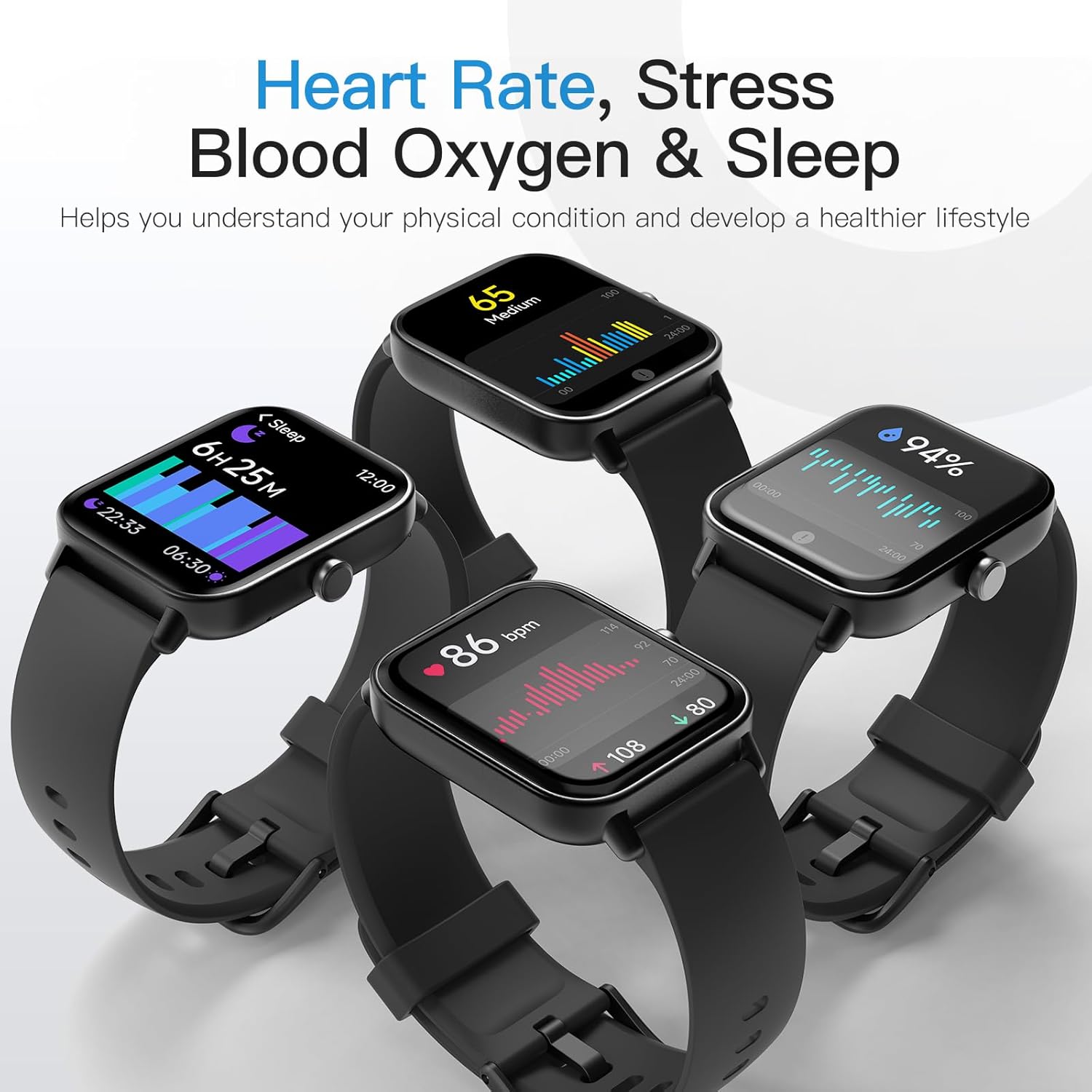 Smart Watch for Men Women AnswerMake Calls 18 Touch - New York - Albany ID1585976 2