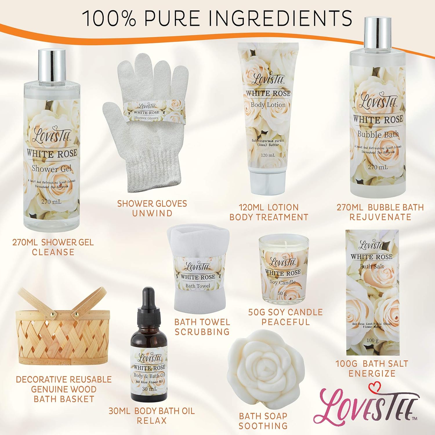 Valentines Day Bath  Body Spa Gift Basket for Women - New York - Albany ID1594705 4