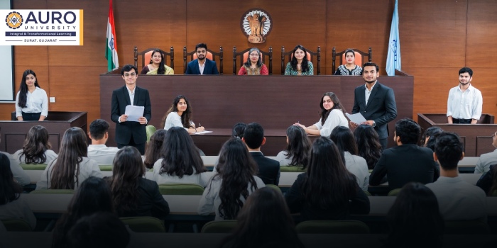 Best BBA LLB university in Gujarat in 2024  AURO University - Gujarat - Surat ID1587604