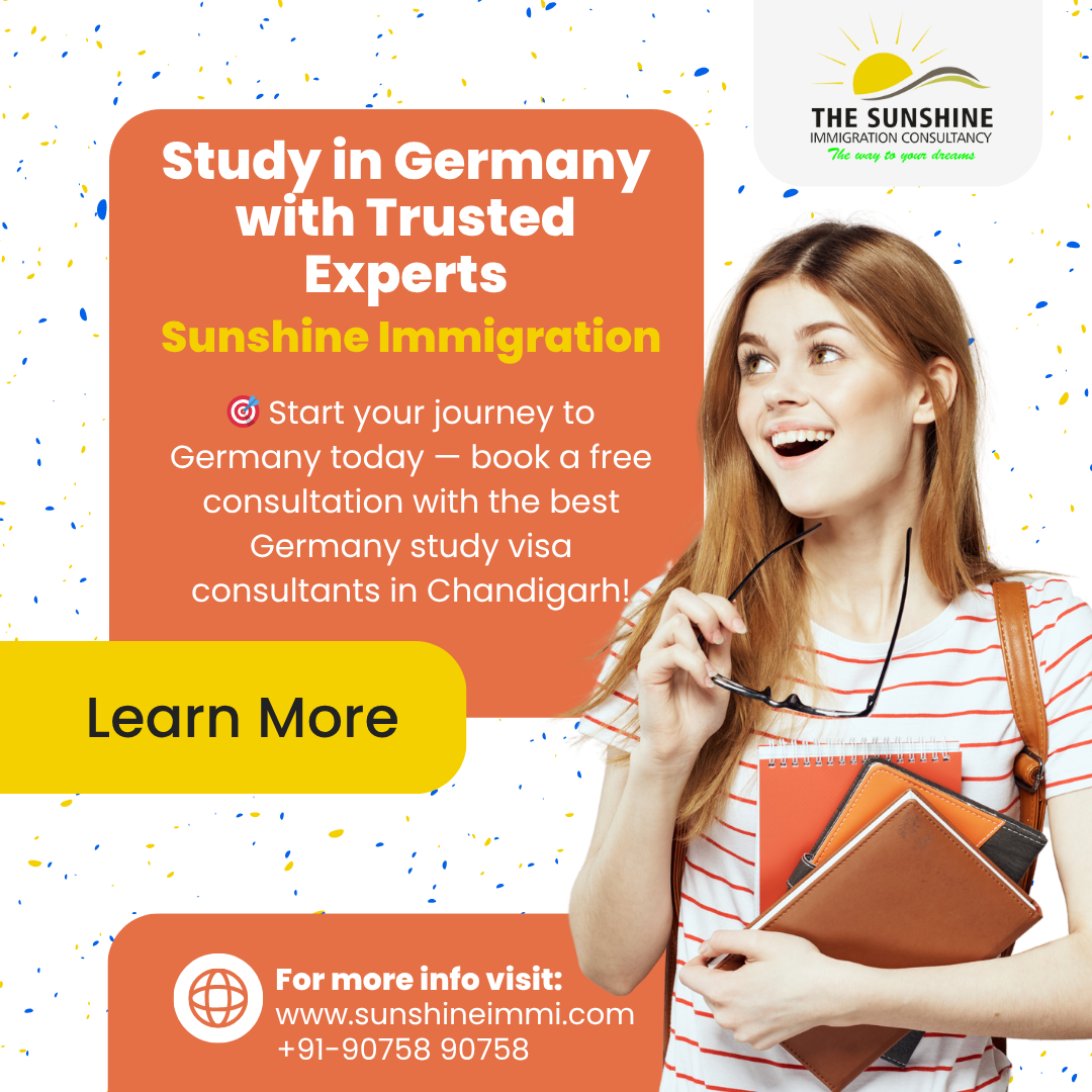 Study in Germany with Trusted Experts  Sunshine Immigrati - Chandigarh - Chandigarh ID1603354