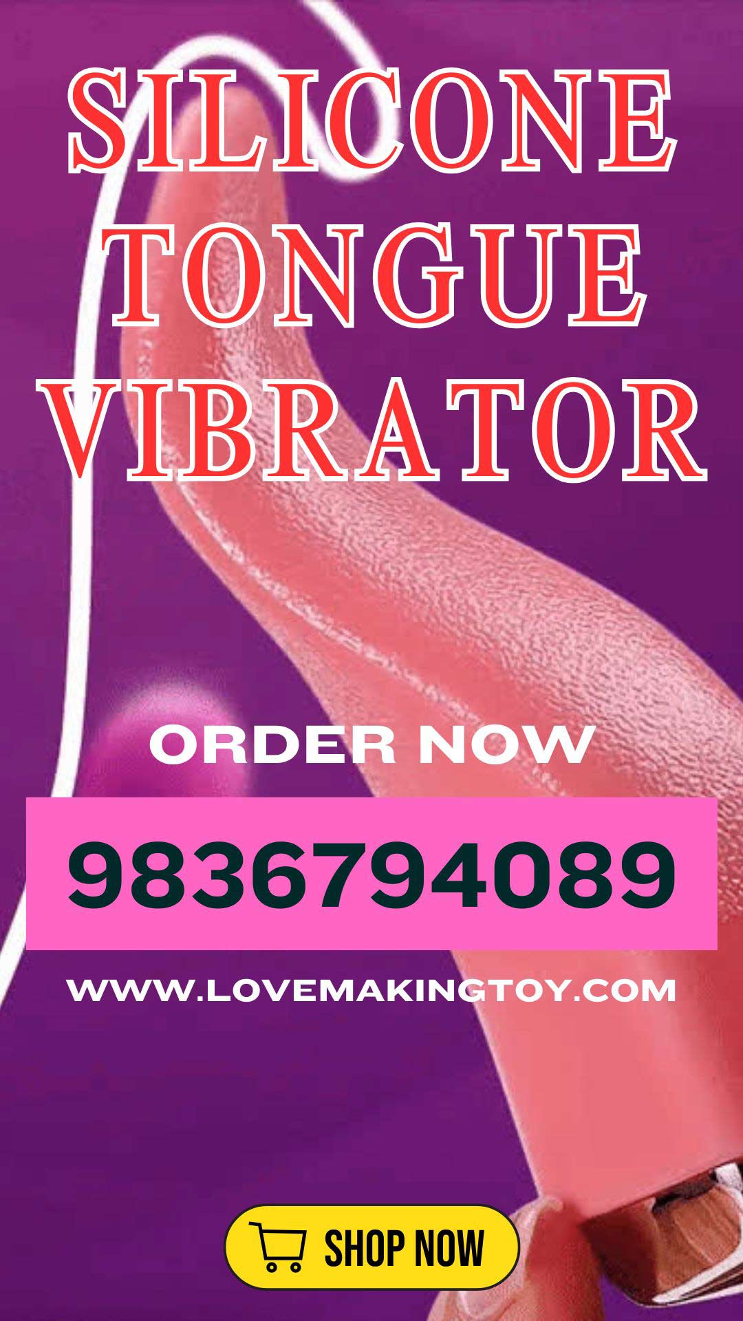 Clitoral Licking Silicone Tongue Vibrator Best Silicone Tong - Haryana - Rohtak ID1602119 1