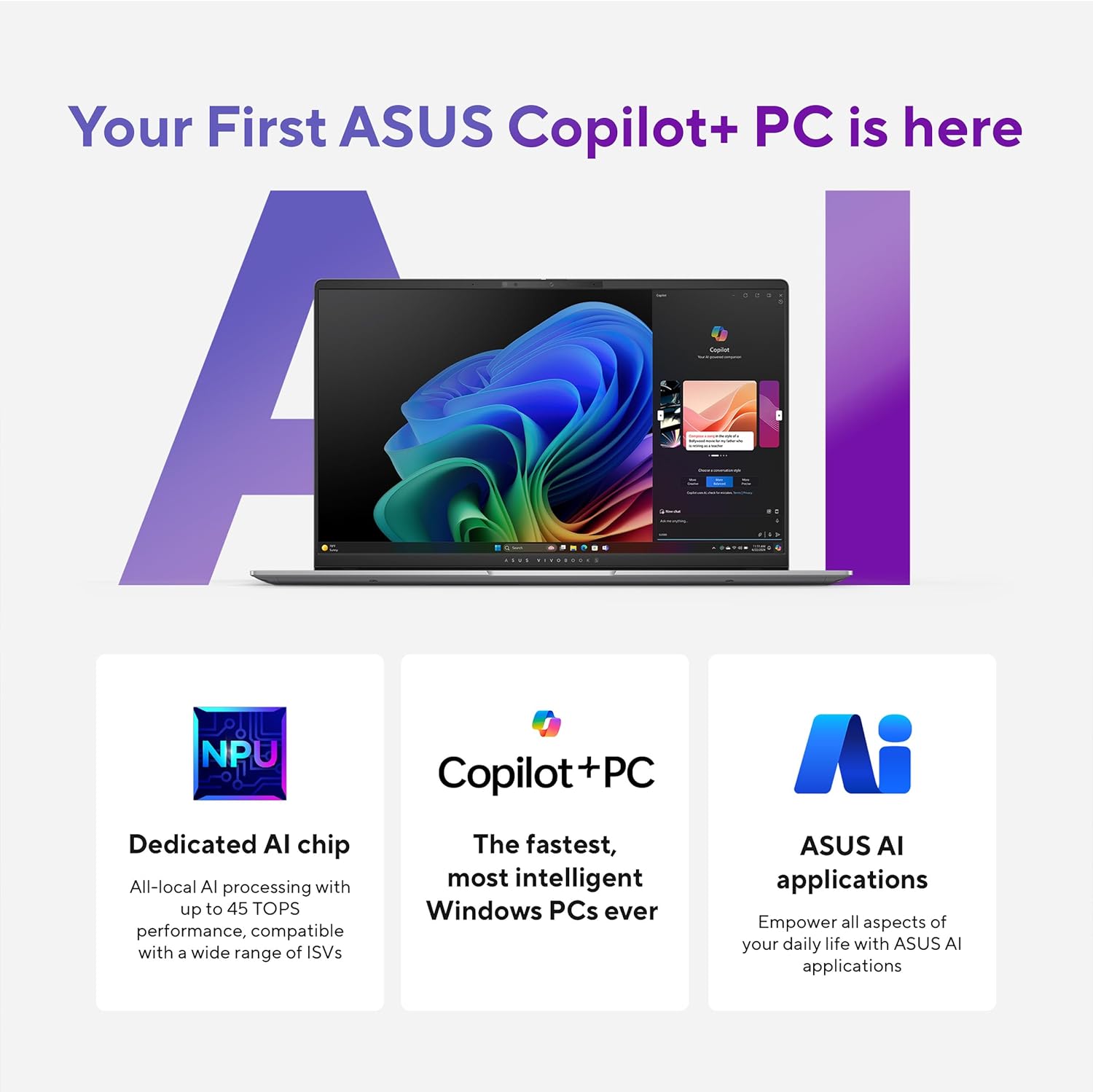 ASUS Vivobook S 15 Laptop Copilot PC 156 3K 120Hz - New York - Albany ID1585187 2