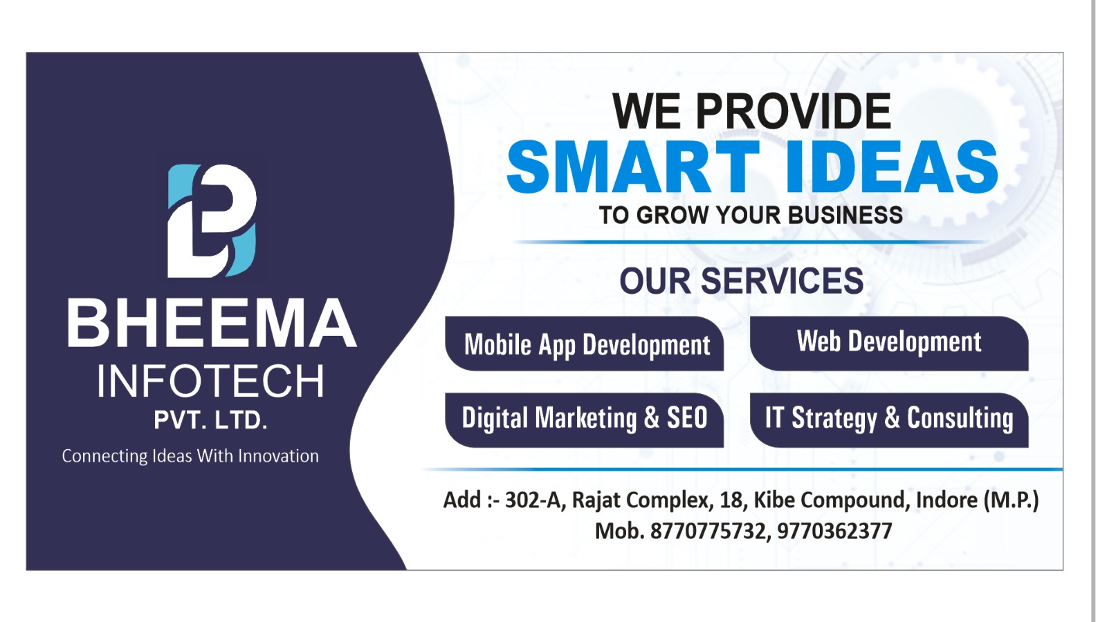 Bheema Infotech offers custom software development web deve - Madhya Pradesh - Indore ID1618906
