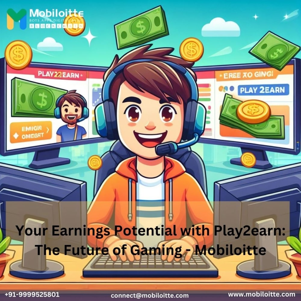 Your Earnings Potential with Play2earn The Future of Gaming - Delhi - Delhi ID1537086
