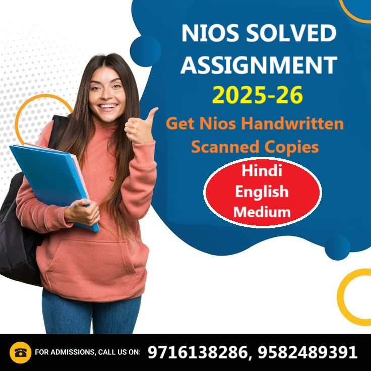 Nios Home Science 321 Handwritten Scan assignment 2025 - Assam - Guwahati ID1603890
