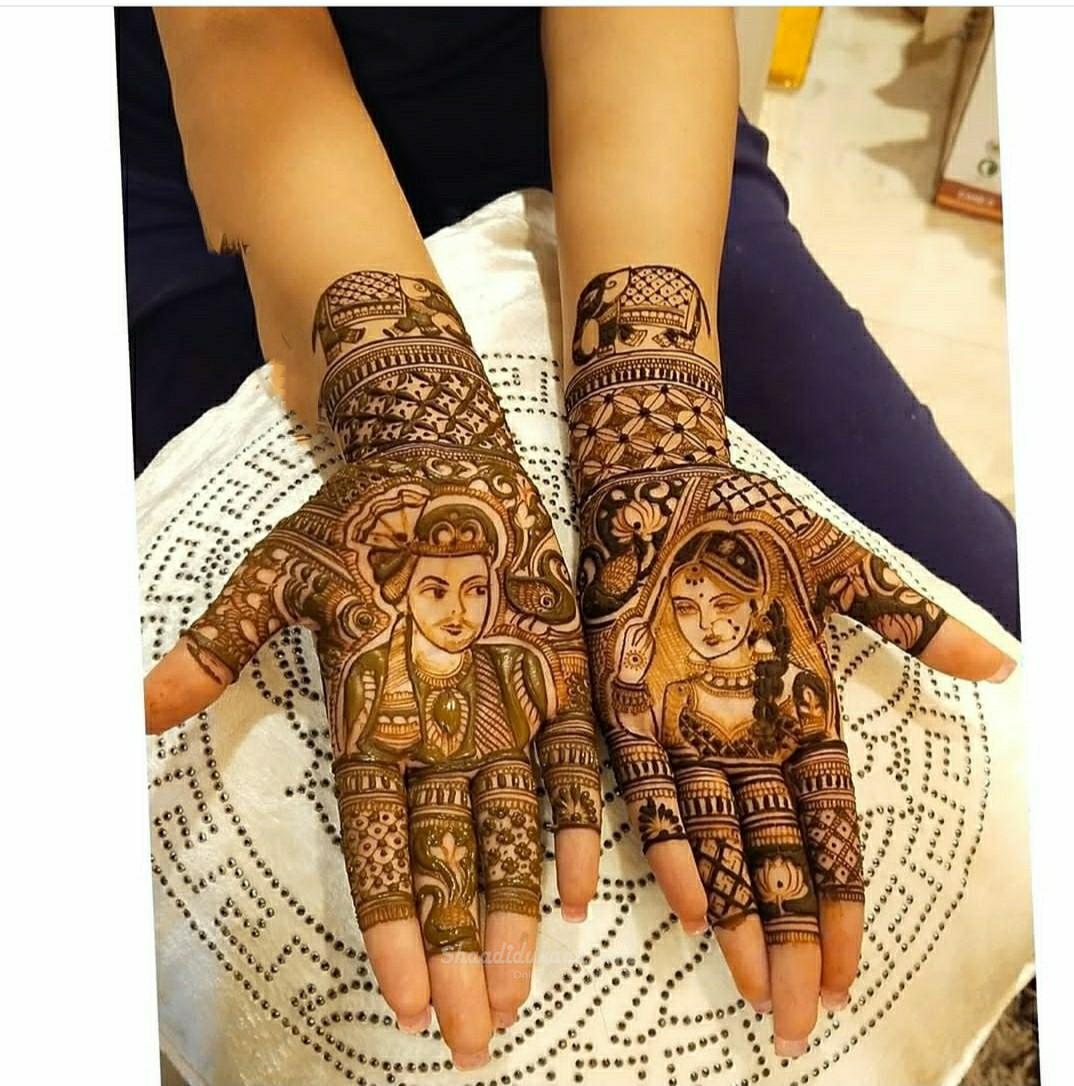 Charm your inlaws with art from the best bridal mehandi art - Chandigarh - Chandigarh ID1606722 3