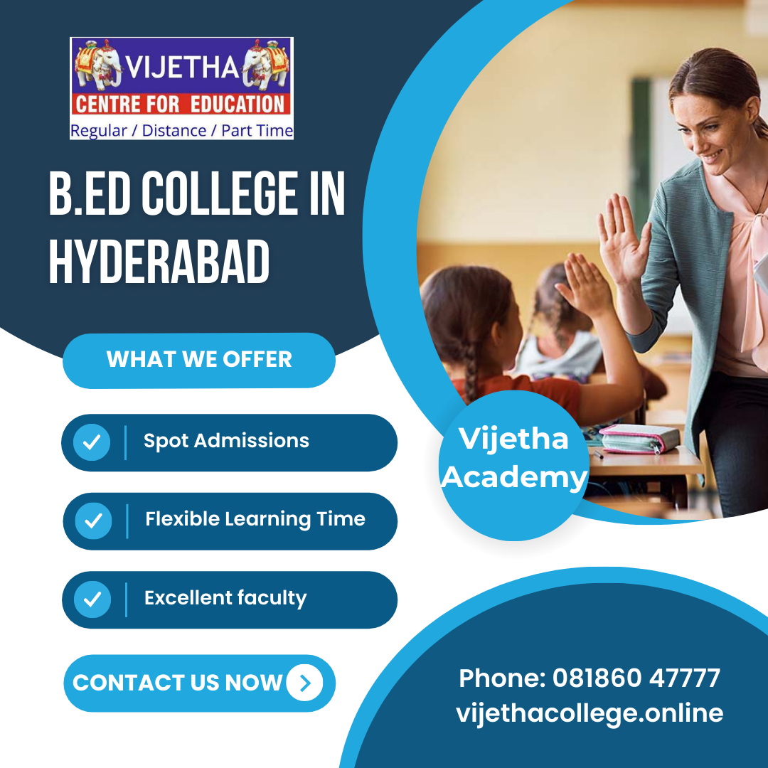 Best BEd college in hyderabad  Vijetha academy - Andhra Pradesh - Hyderabad ID1540717