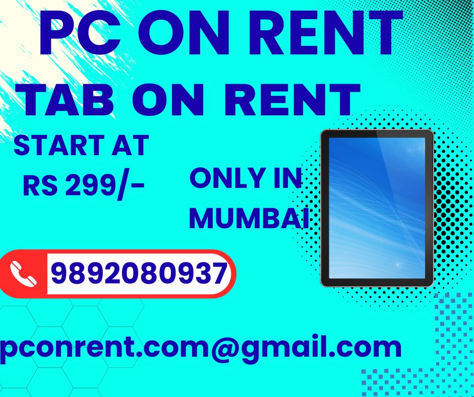 Rent a Tab on start at rs299 MUMBAI THANE - Maharashtra - Mumbai ID1614750