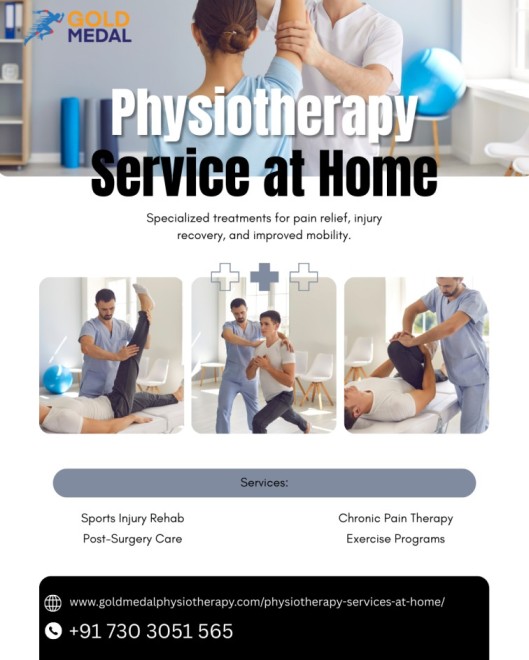 Physiotherapy Services at Home in Gurgaon  Gold Medal Physi - Haryana - Gurgaon ID1611793