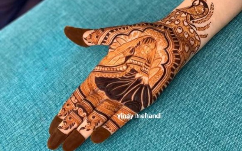 Perfect bridal mehandi by the best mehndi artist in Gurgaon  - Haryana - Gurgaon ID1604697 4