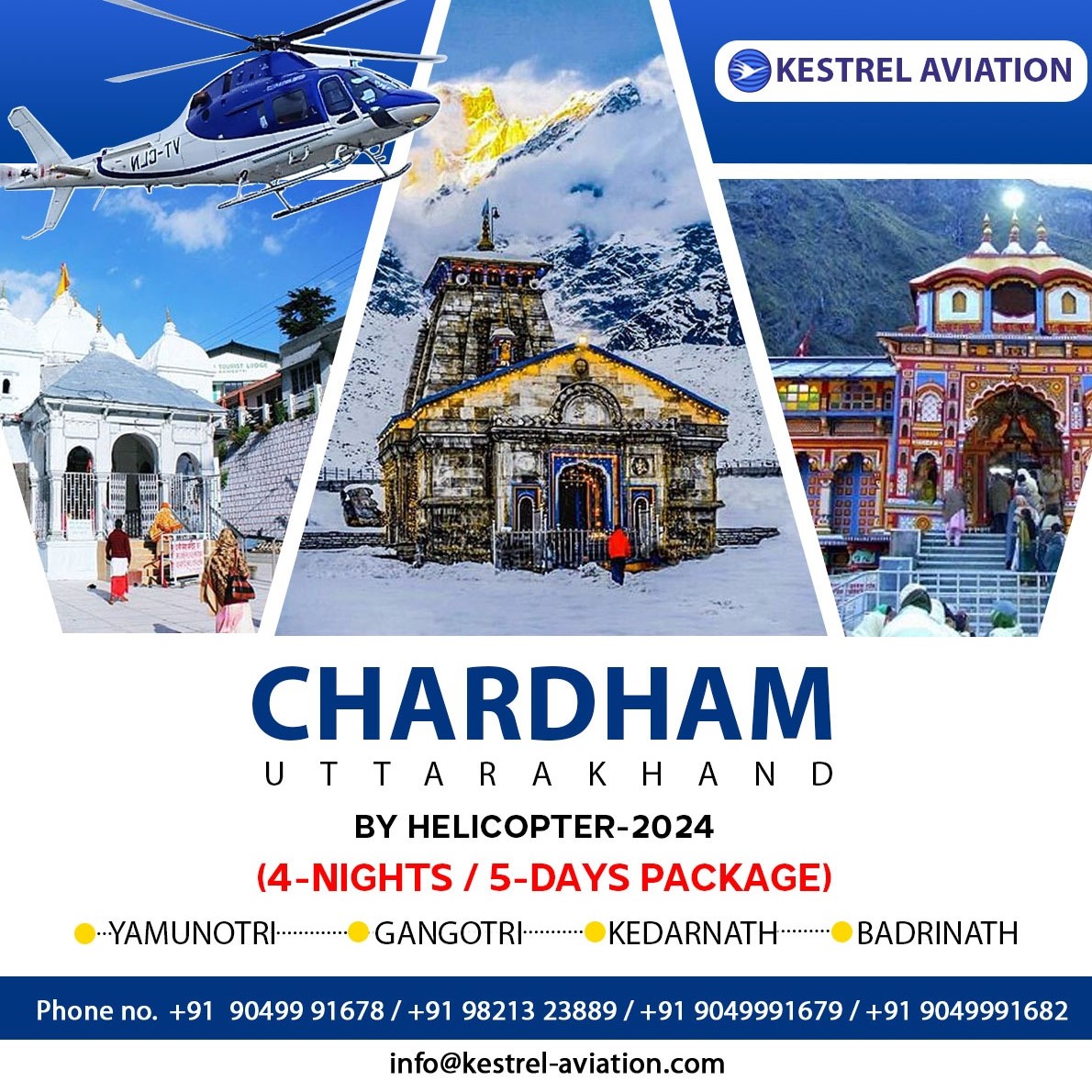  Best Chardham Yatra By Helicopter - Uttaranchal - Dehra Dun ID1529465