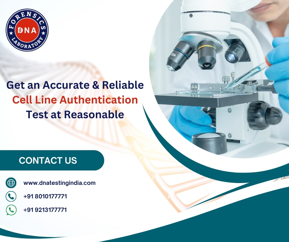 Accurate  Reliable  Cell Line Authentication in India - Delhi - Delhi ID1600591