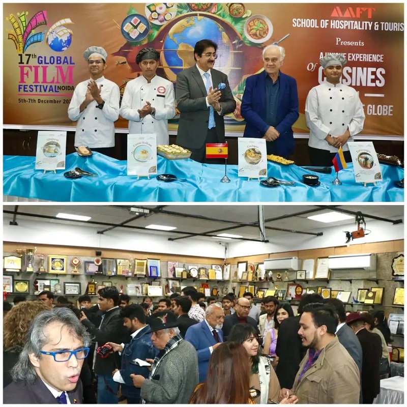 AAFT Showcases Authentic Spanish Cuisines at 17th Global Fil - Delhi - Delhi ID1592028
