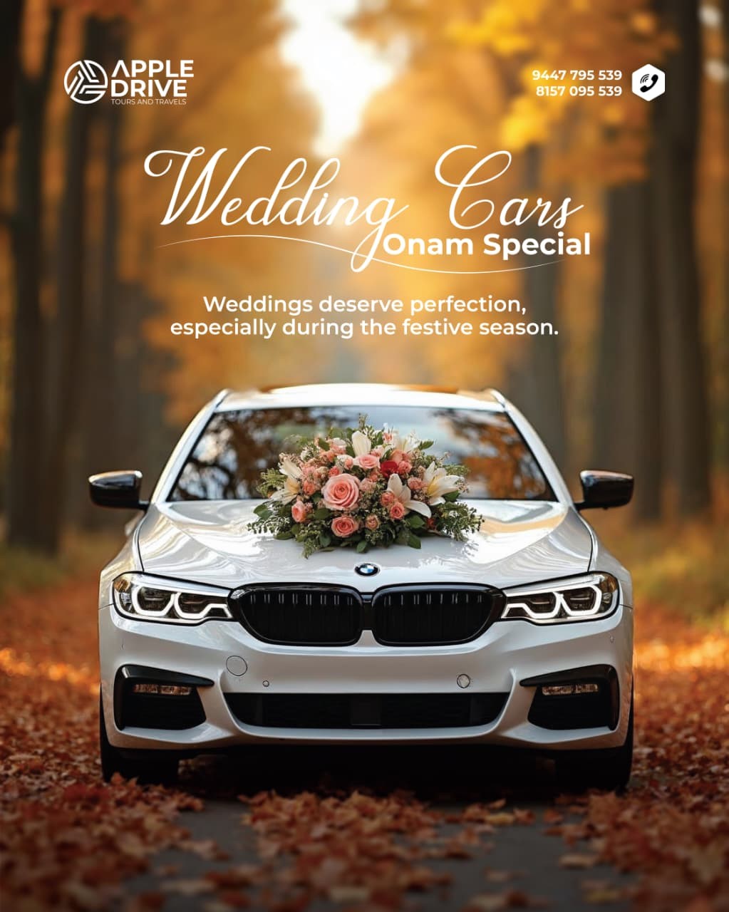 Wedding Cars for Rent in Trivandrum - Kerala - Thiruvananthapuram ID1612662
