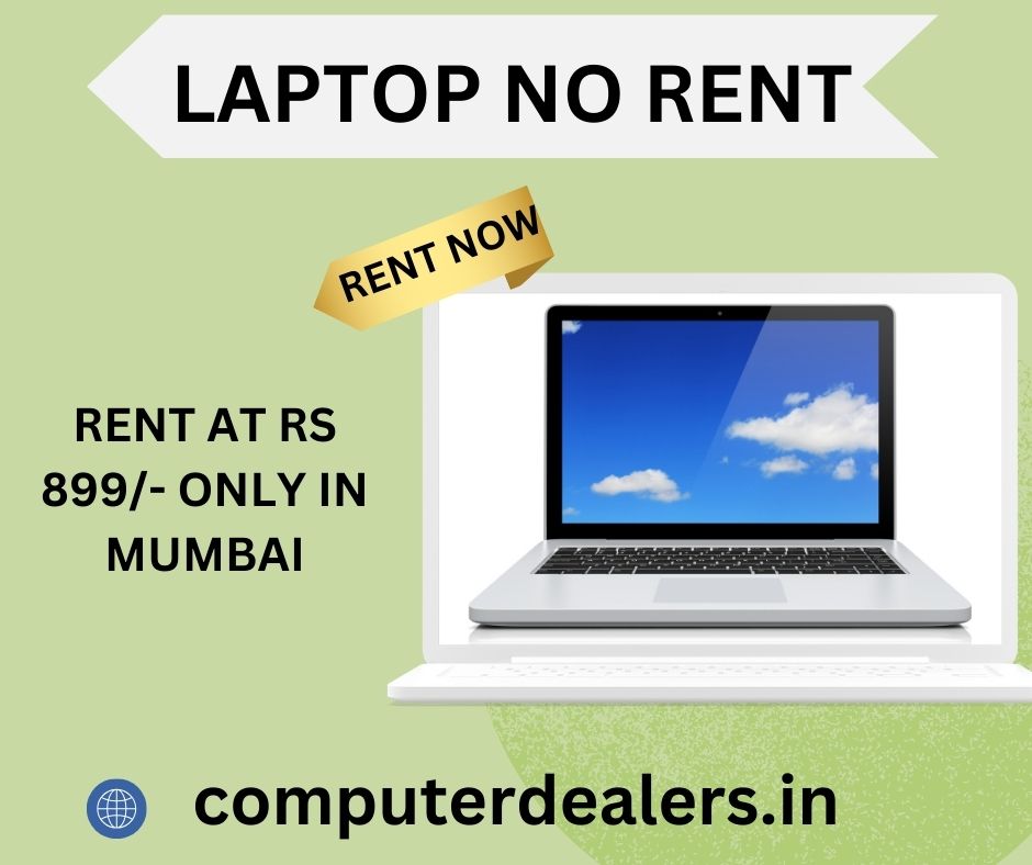 Laptop on rent at Rs 899 only in mumbai - Maharashtra - Mumbai ID1588069