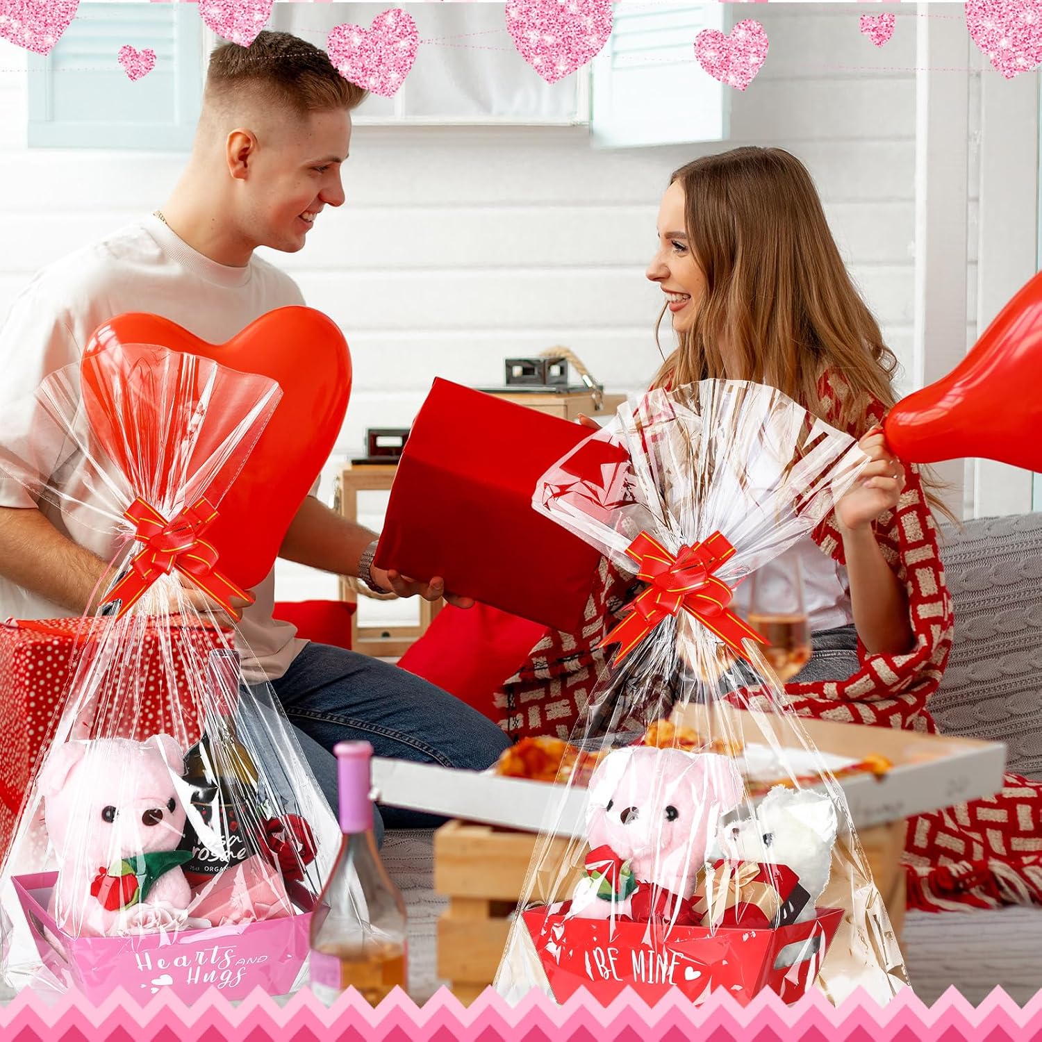 36 Pcs Valentines Day Baskets Gifts Empty Includes 12 Pack V - New York - Albany ID1594517 2