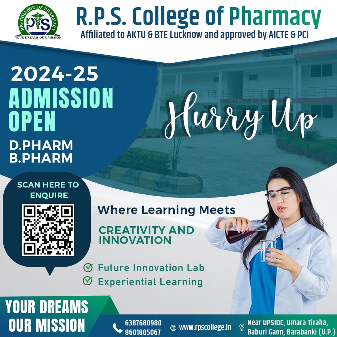 Leading BPharma College In Lucknow  RPS Pharmacy College - Uttar Pradesh - Lucknow ID1560114