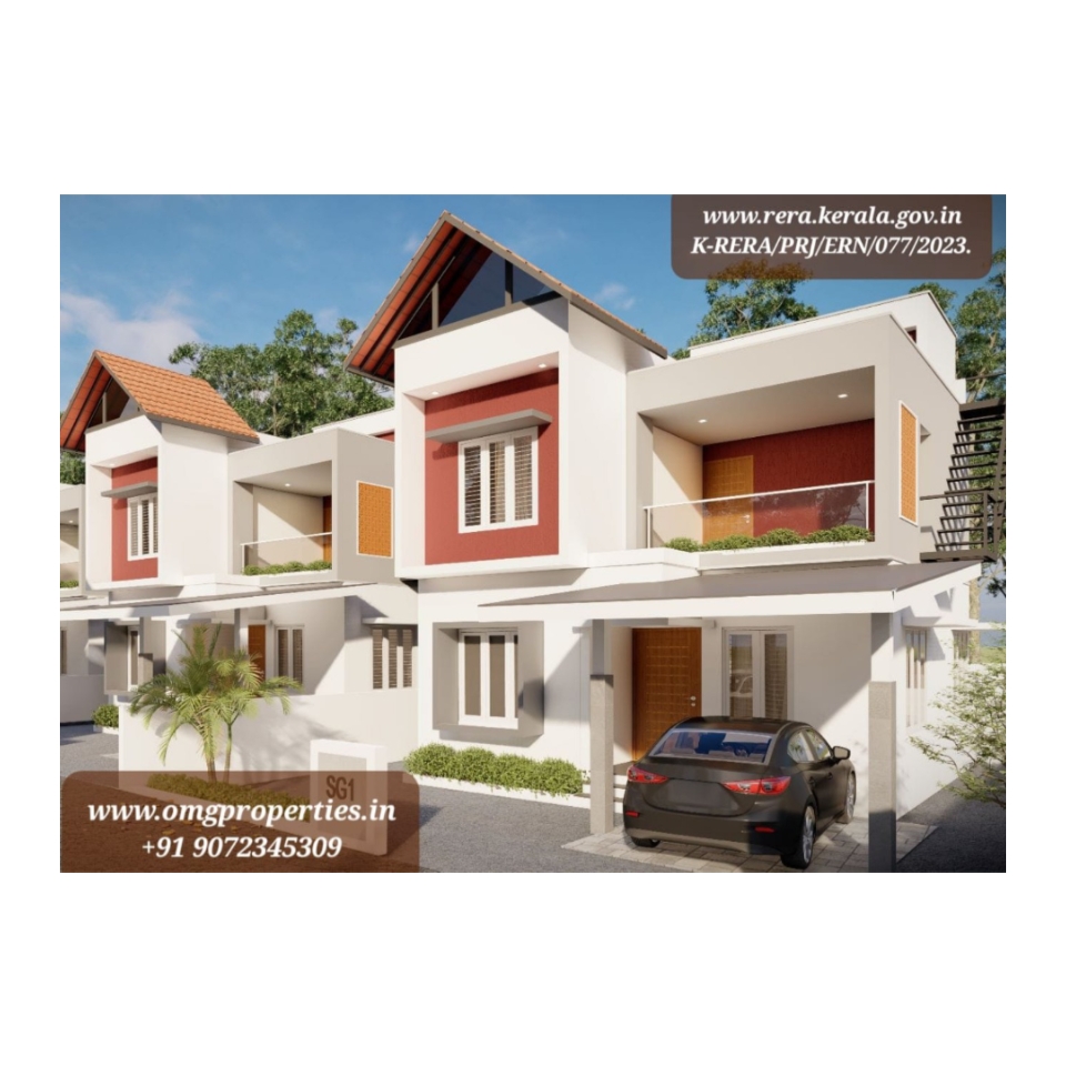 3 BHK LUXURY VILLA FOR SALE IN ANGAMALY  - Kerala - Palakkad ID1589284