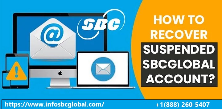 How to Recover Suspended SBCGlobal Account? 1888 2605407 - New Jersey - Jersey City ID1536594