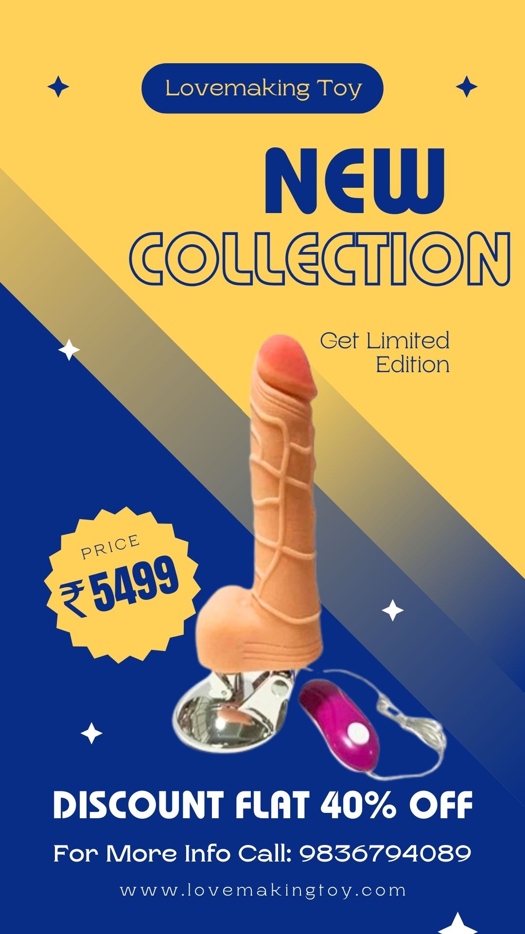 Top Quality Vibrating Dildo With Suction Cup Call 9836794089 - Karnataka - Bangalore ID1592918